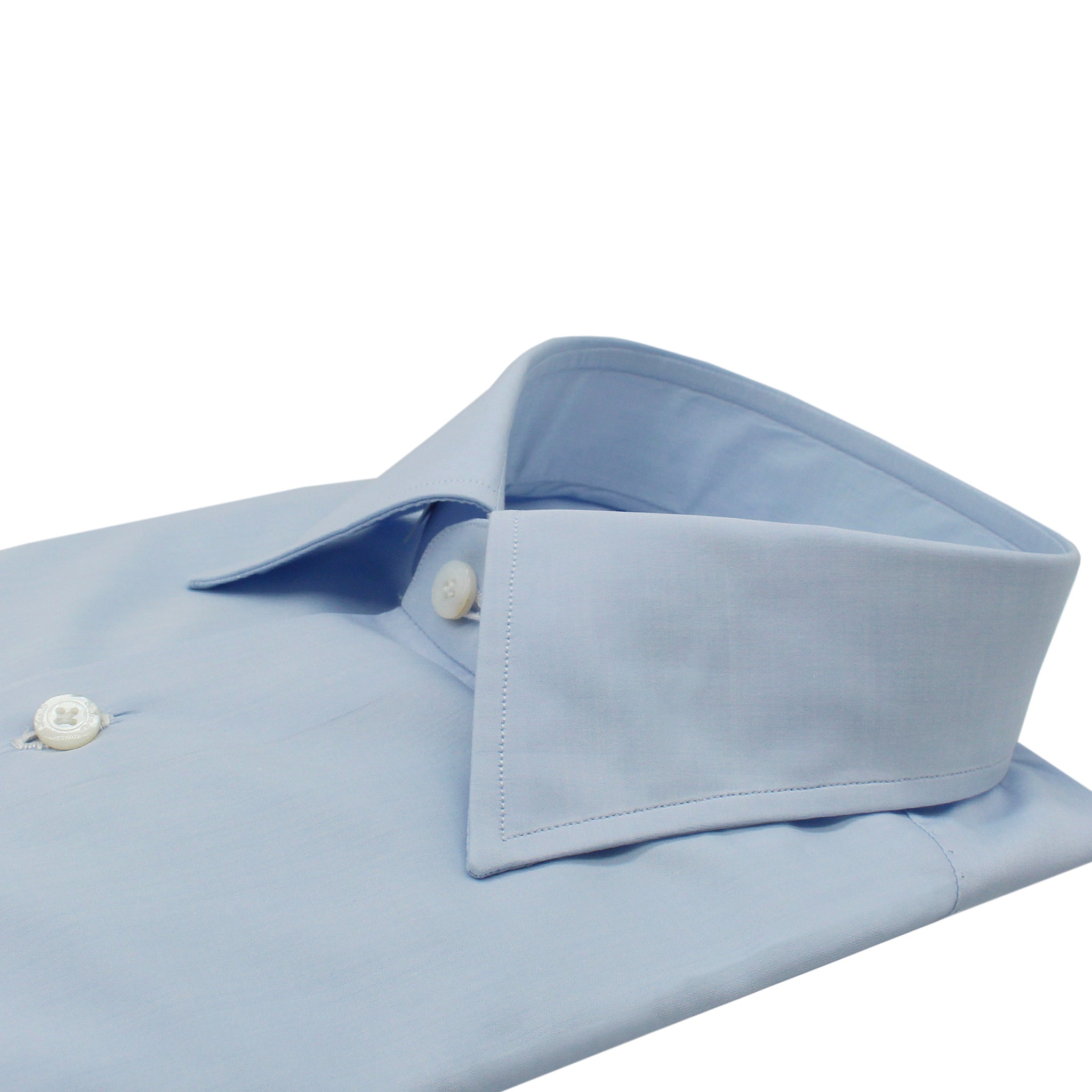Classic 170 a due cotton Giza 45 white or light blue shirt