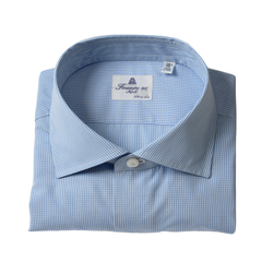 Camicia Napoli 170 a due tessuto micro quadretto Finamore 1925