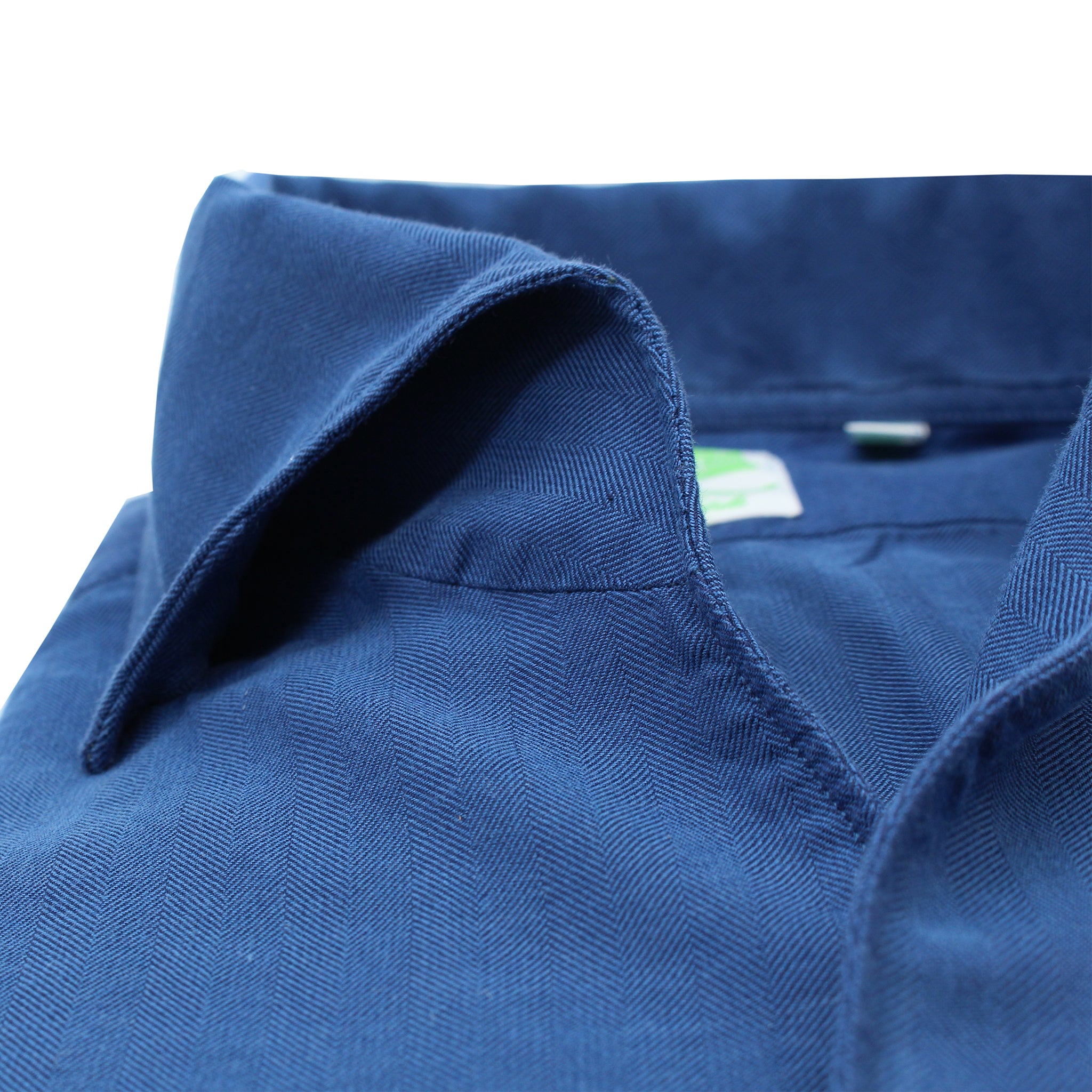 Camicia sportiva Gaeta dalla vestibilità regolare. Collo Ustica effetto spigato