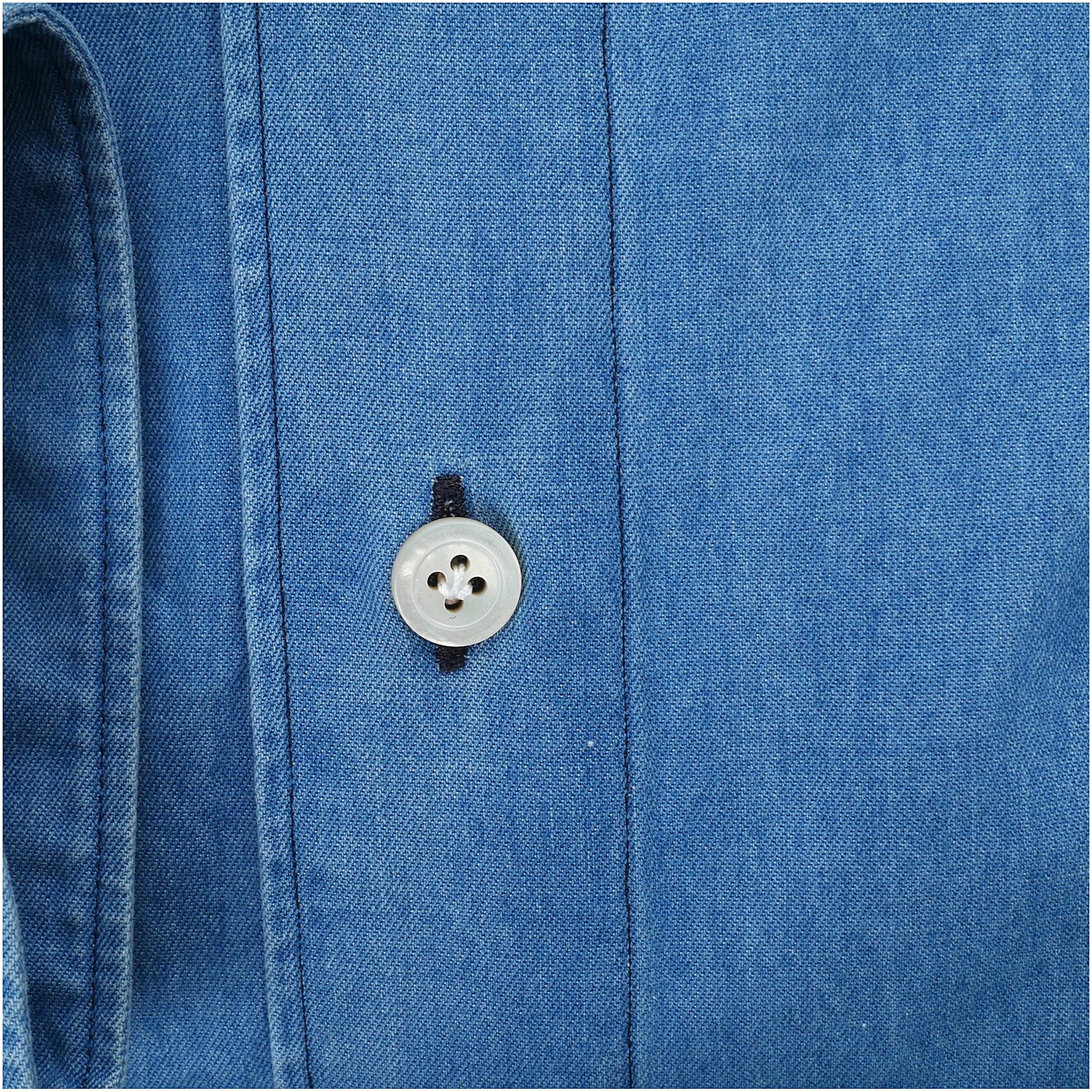 Gaeta Camicia sportiva regular fit Denim chiaro o scuro