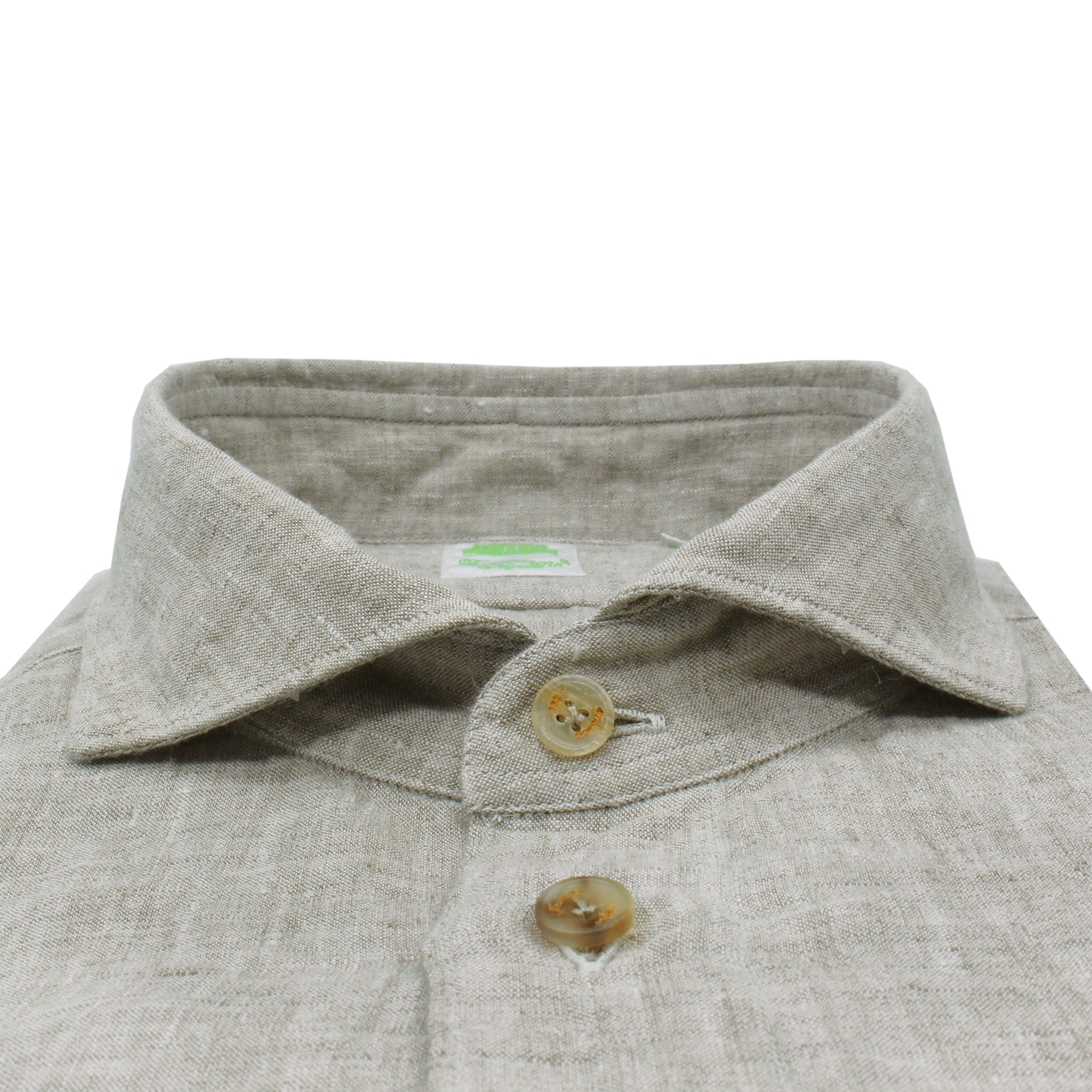 Camicia sportiva Madison regular fit in lino con taschino