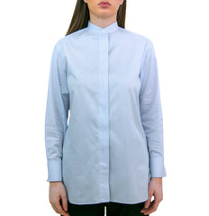 Finamore shirt Delia "170 a due" white striped bottoms