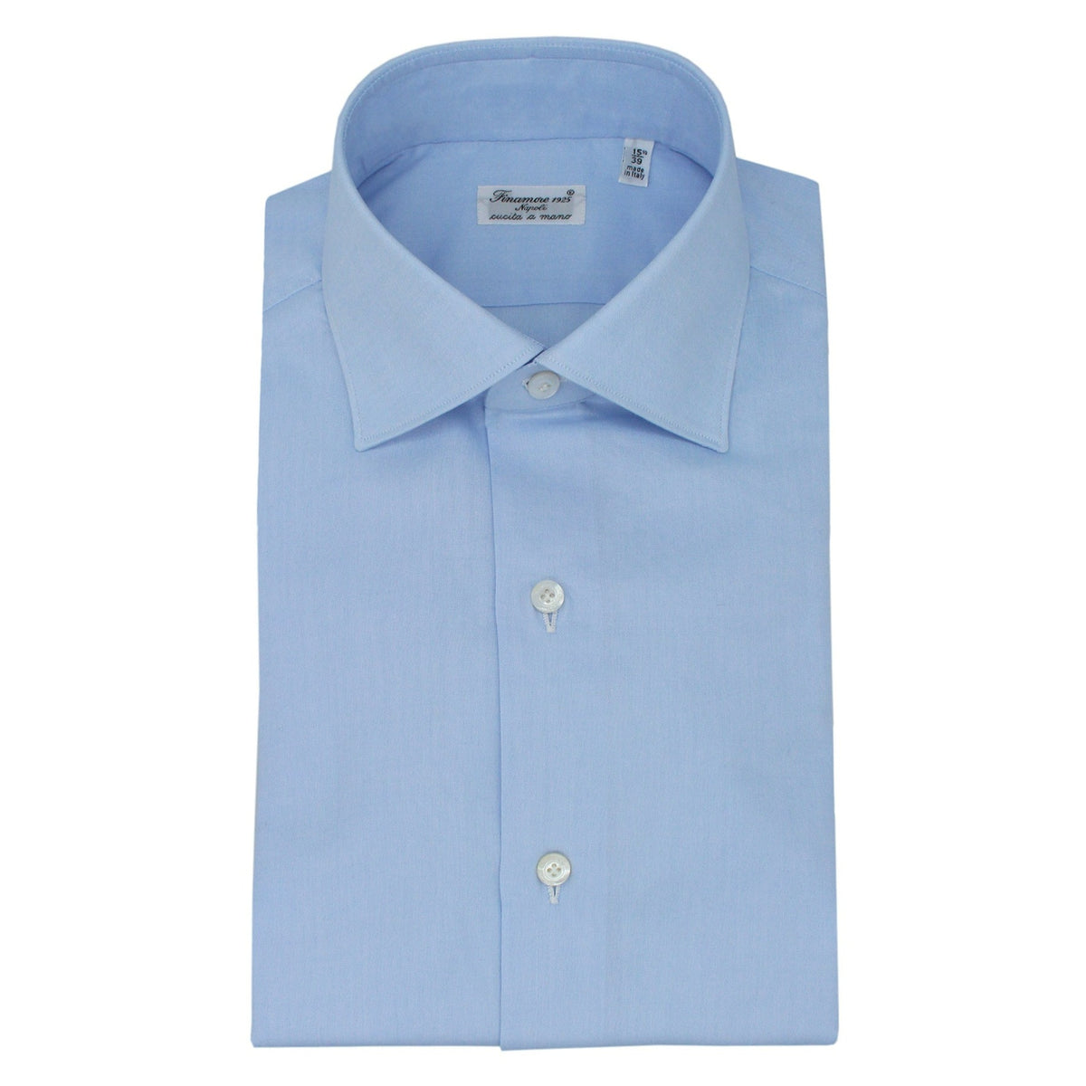 Milano Classic Slim Fit Light Blue Shirt