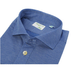 Polo Milton jersey micro pied de poule pura lana vergine e cly