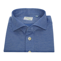 Polo Milton jersey micro pied de poule pura lana vergine e cly