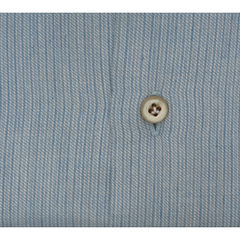 Camicia rigata Napoli vestibilità regolare in cotone twill e cashmere