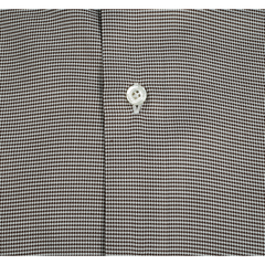 Napoli classic fit shirt micro check brown or bordeaux