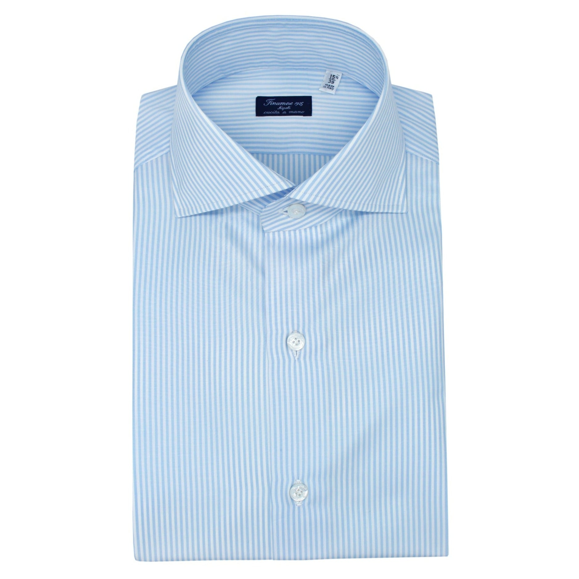 Classic shirt Napoli blue stripe