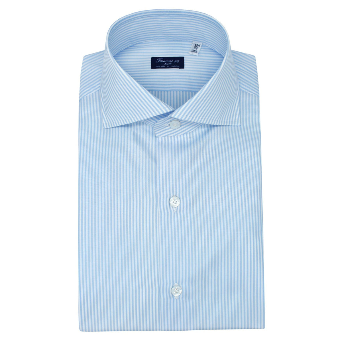 Classic shirt Napoli blue stripe