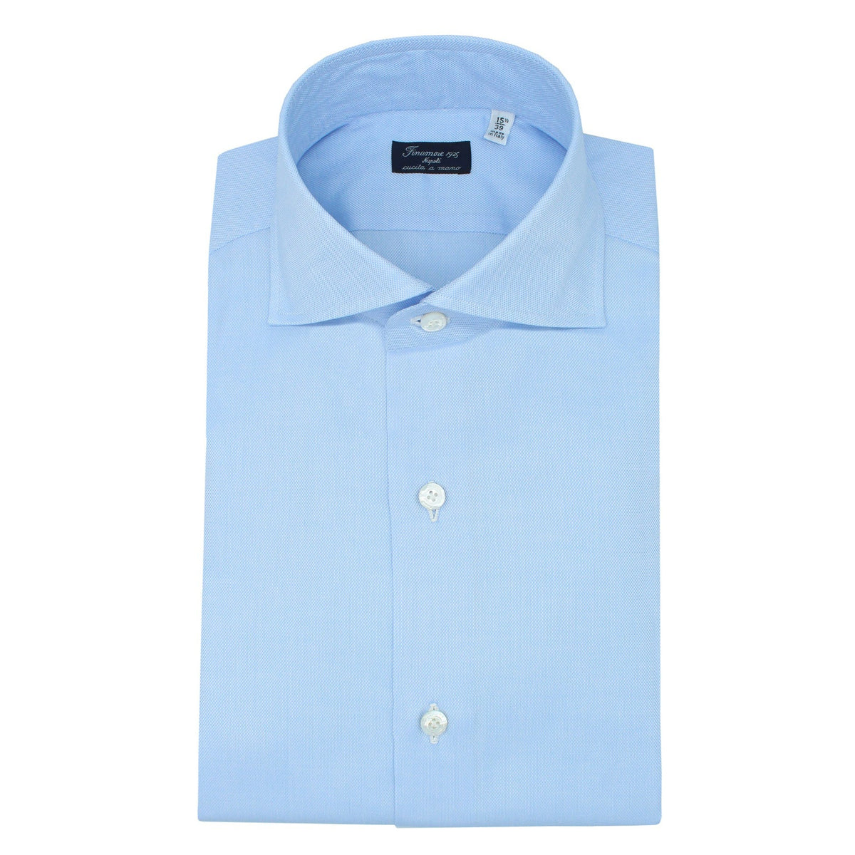 Classic shirt Napoli oxford light blue Finamore 1925