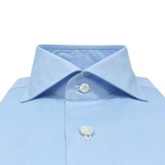 Classic shirt Napoli oxford white, litght blue and light pink Finamore 1925
