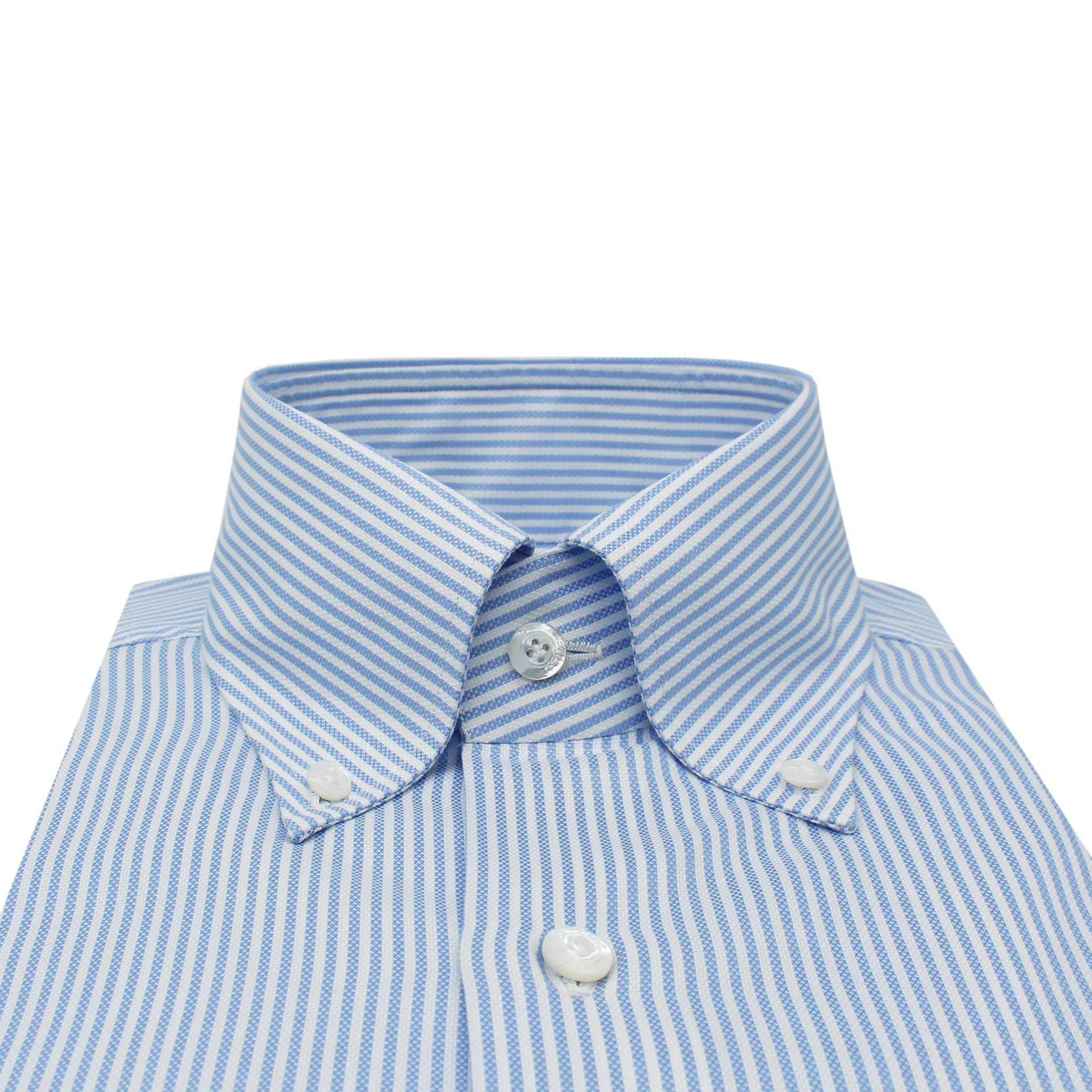 Naples striped button down cotton shirt Carlo Riva