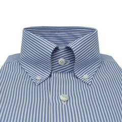 Naples striped button down cotton shirt