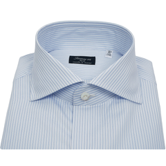 Napoli regular striped dress shirt in popeline cotton