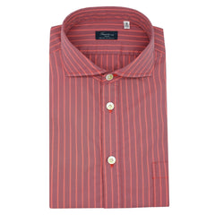 Porto slim fit striped cotton polo shirt