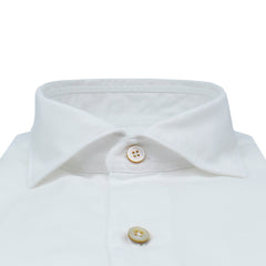 Tokyo sport shirt in white twill cotton