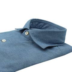 Shirt slim fit Tokyo in Chambray light blue