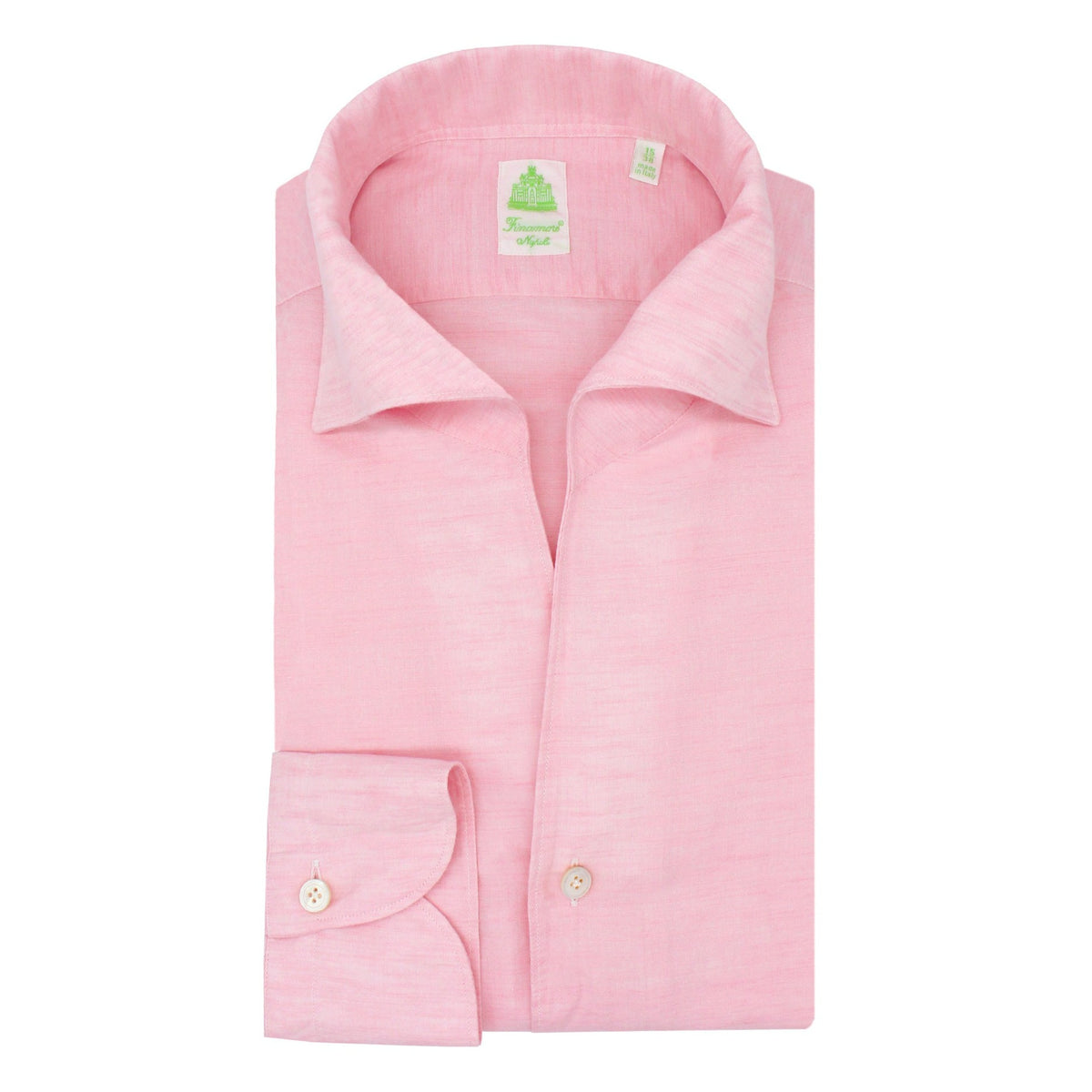 Shirt slim fit Tokyo pink one piece collar