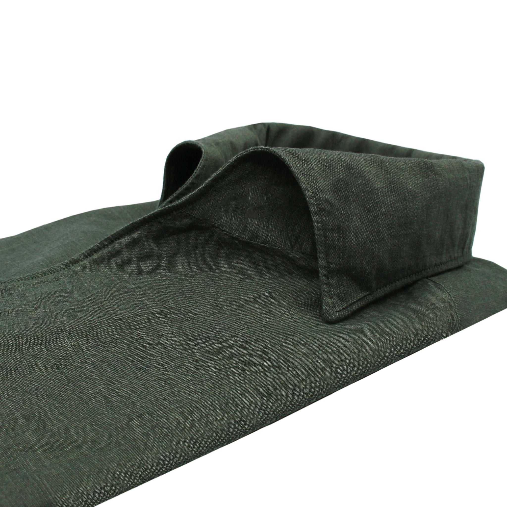 Camicia slim fit Tokyo rosa, collo intero ustica