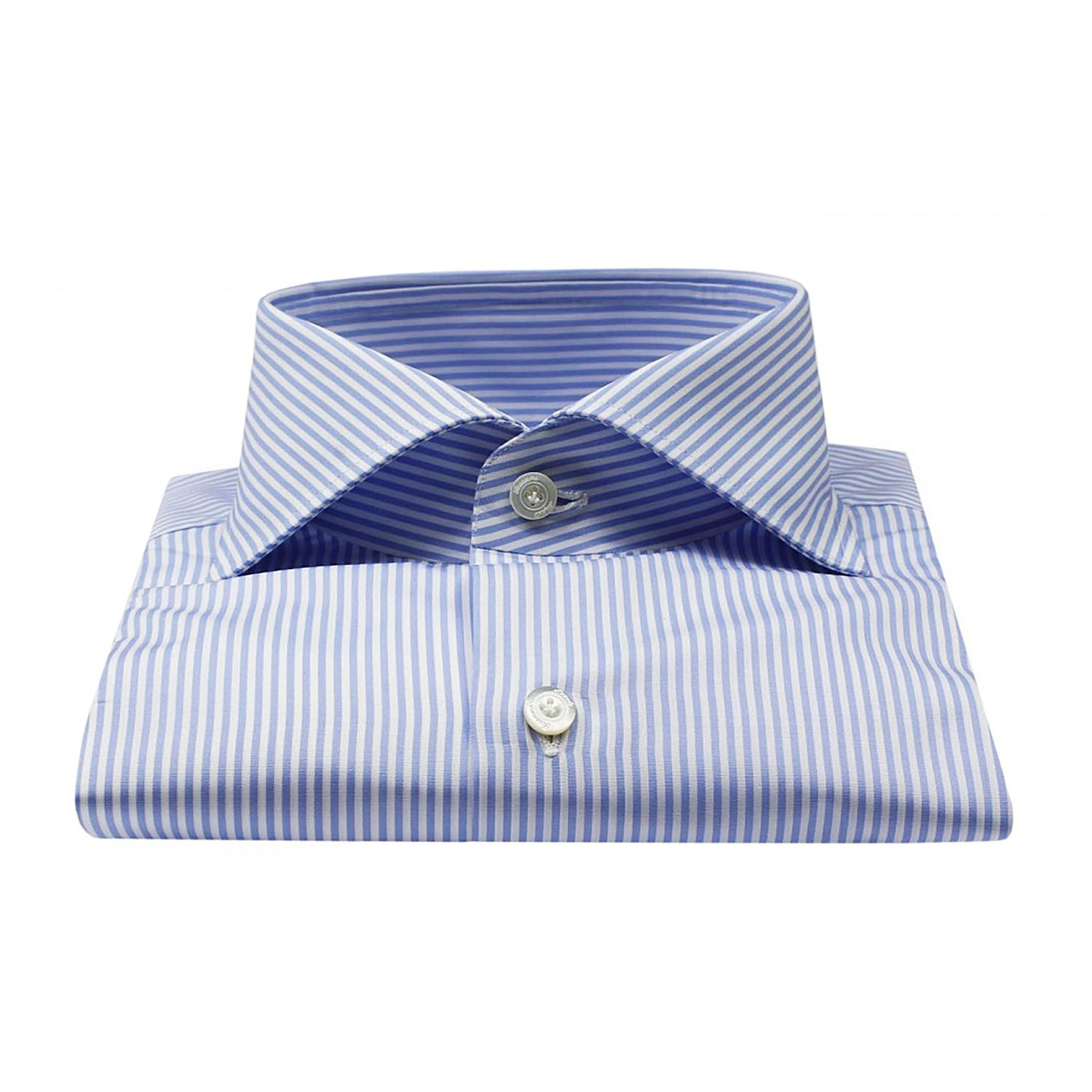 Classic shirt Napoli light blue stripe