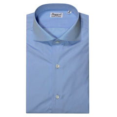 Dress shirt Milano slim fit cotton light blue