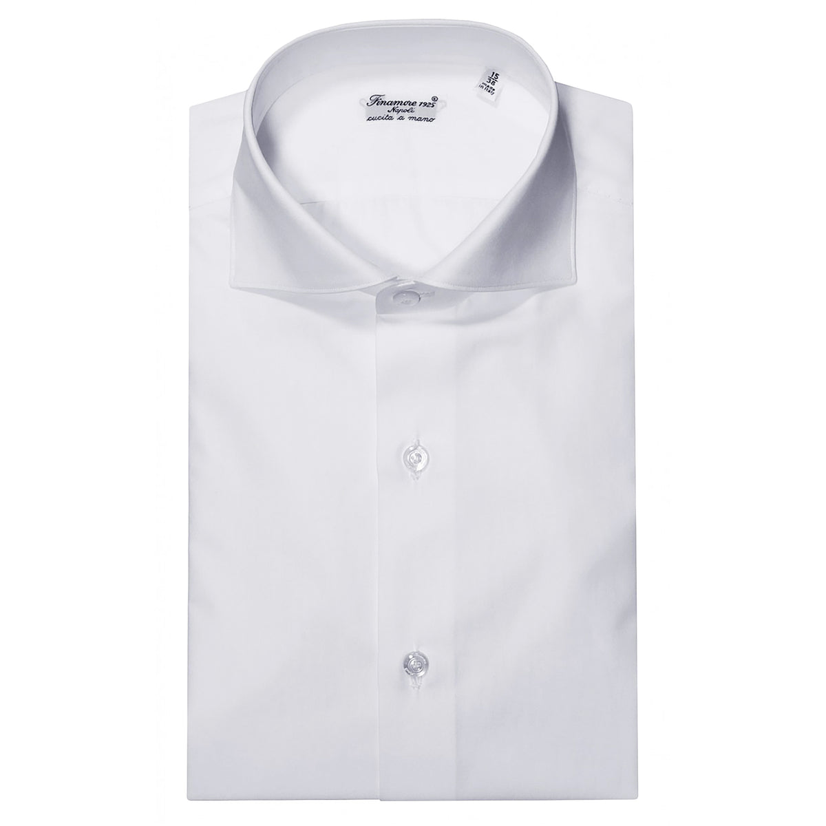 Dress shirt Milano slim fit cotton white