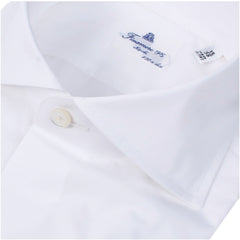 Milano 170 a due dress slim fit light blue or white french collar