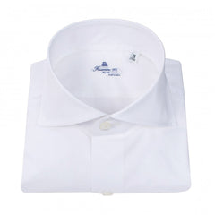 Milano 170 a due dress slim fit light blue or white french collar