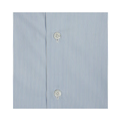 Dress regular Napoli shirt cotton popeline stripe medium blue