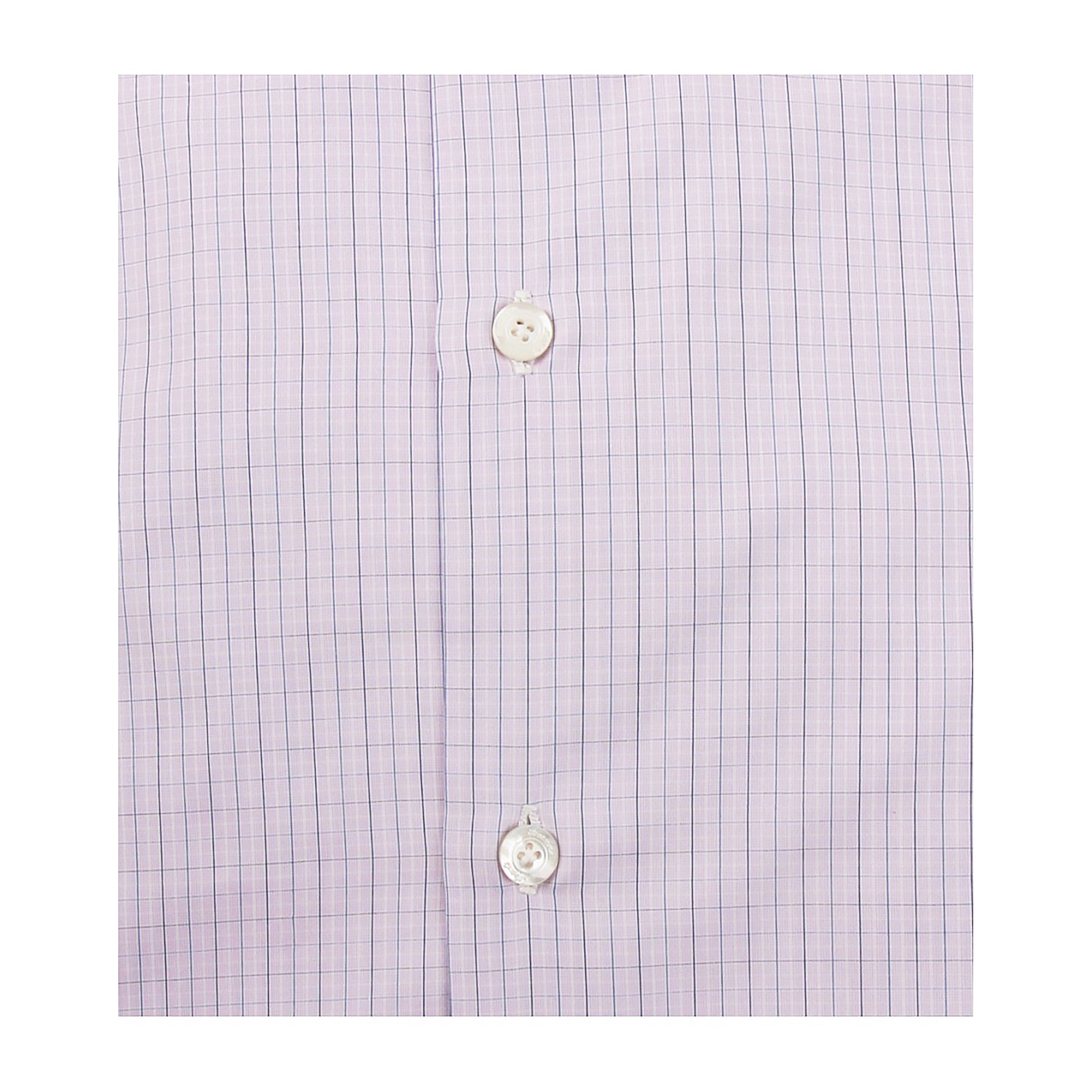 Classic shirt 170 a due check Napoli light blue or pink Finamore 1925