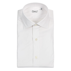 Dress shirt Milan slim fit elasticated white