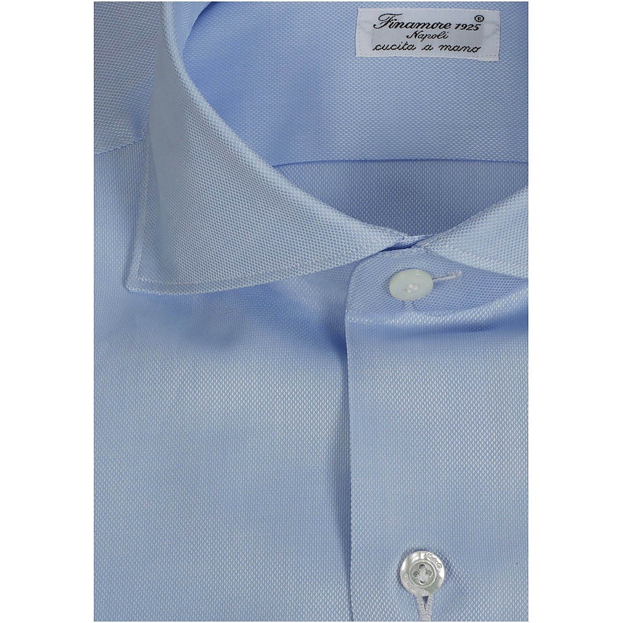 Dress shirt light blue Milano slim fit Royal Oxford