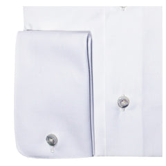 Camicia classica Milano slim fit collo francese polso con gemelli